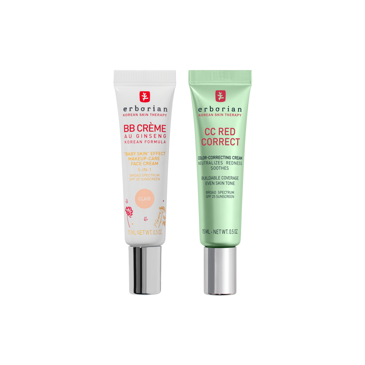 view 1/3 of CC Red Correct and BB Cream Clair Travel Duo, , large